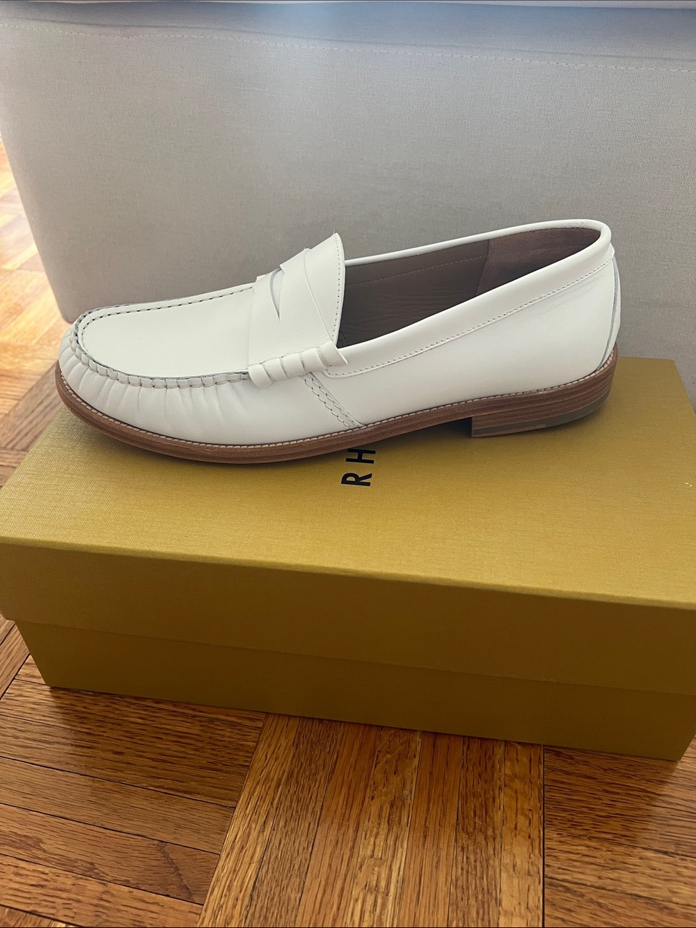 Rhude Men's Gathered on Slip Loafer